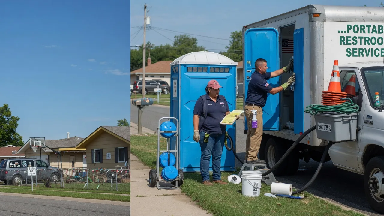 Portable Toilet Rental in Spring Valley, OH near me